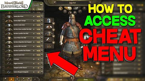 Mount and Blade Bannerlord Console Commands and Cheats